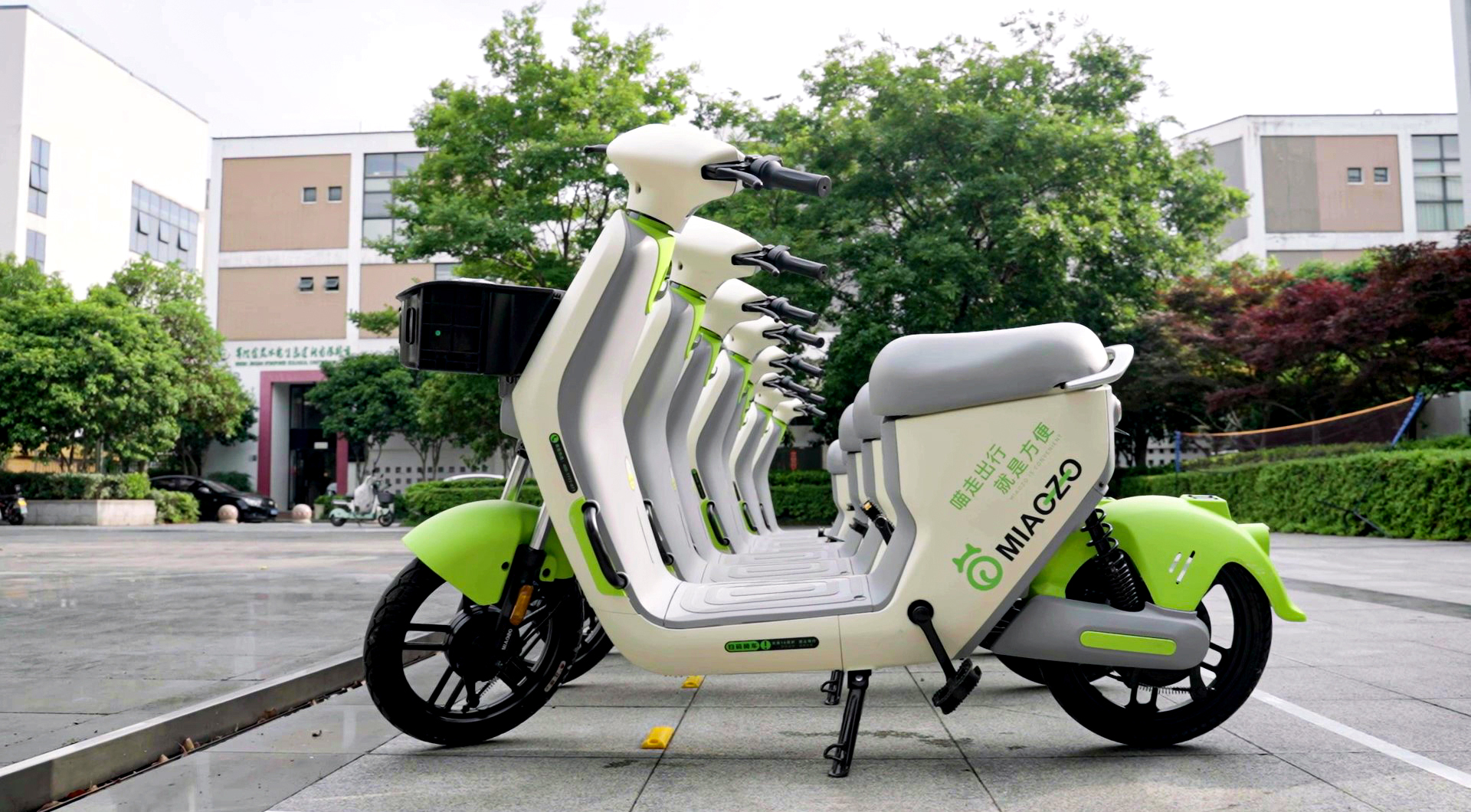 共享電動(dòng)車是城市交通的一部分 共享電動(dòng)車是城市交通的一部分